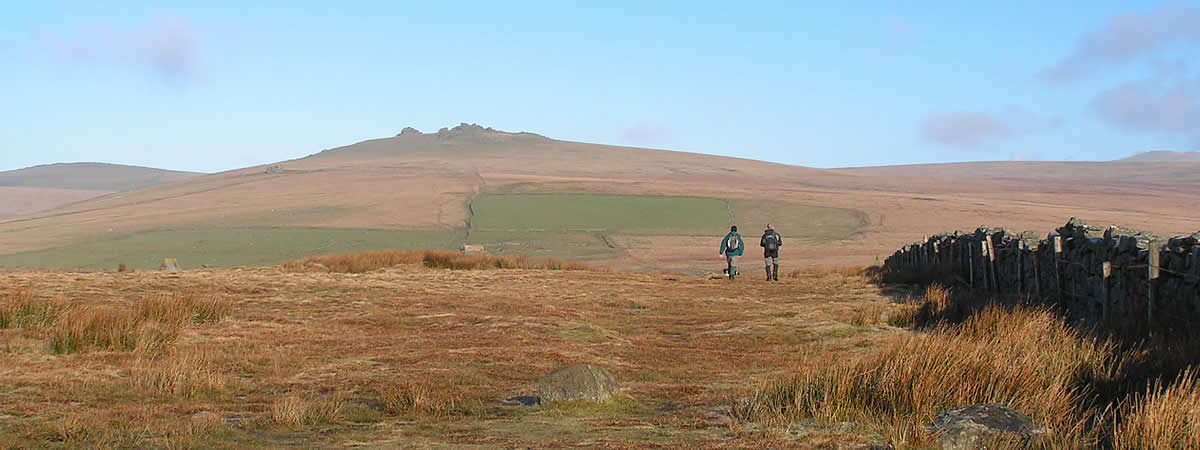Walkers on Dartmoor
